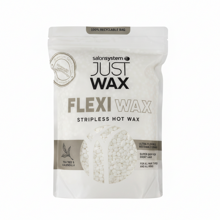 Salon System Just Wax Flexi Wax Stripless Hot Wax 700g | Tea Tree & Calendula