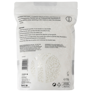 Salon System Just Wax flexi wax stripless hot wax with tea tree and calendula for hair removal