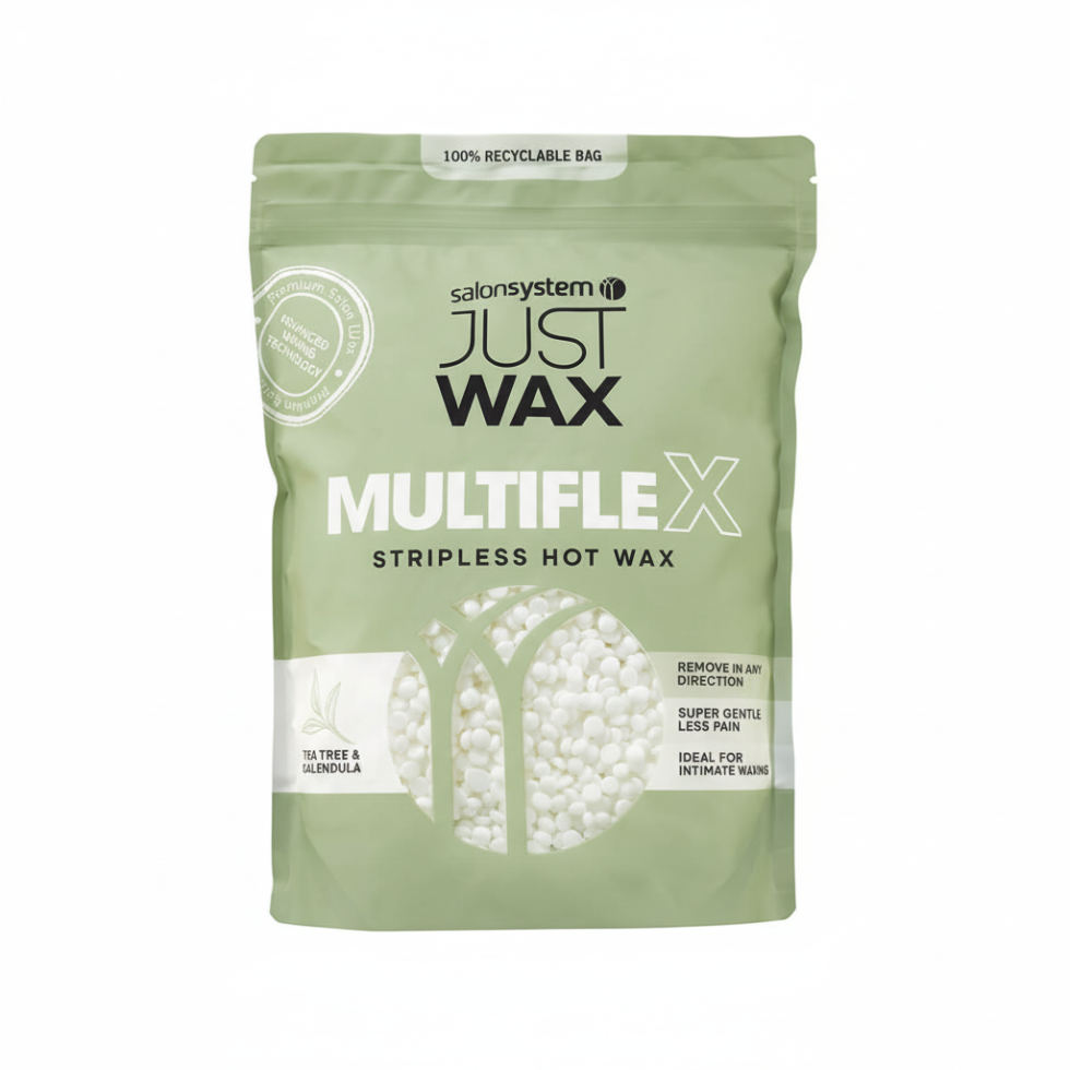Salon System Just Wax multiflex stripless hot wax with tea tree and calendula for hair removal