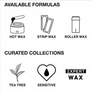 Salon System Just Wax multiflex stripless hot wax with tea tree and calendula for hair removal