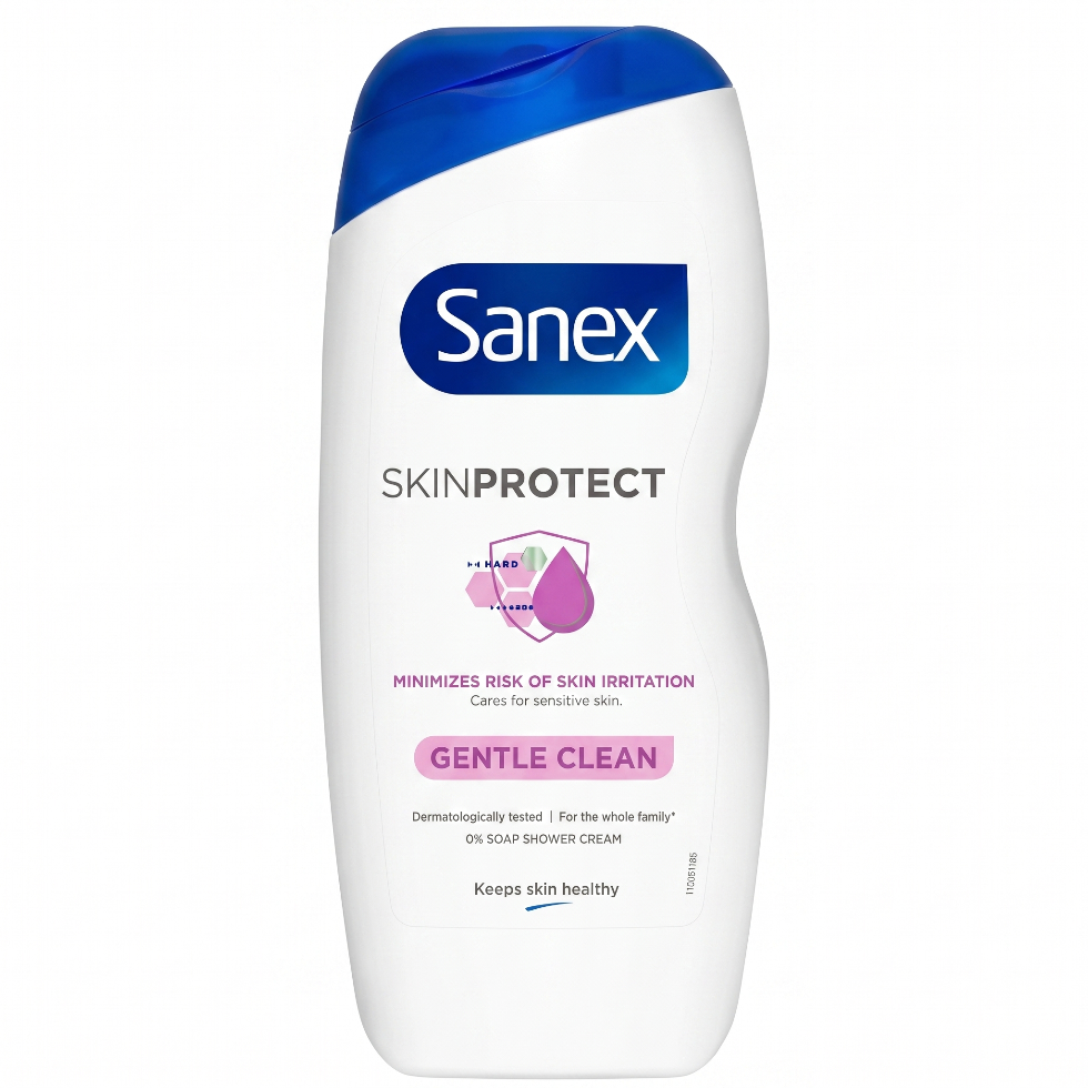 sanex shower gel 200ml skin protect gentle clean body wash for soft healthy skin