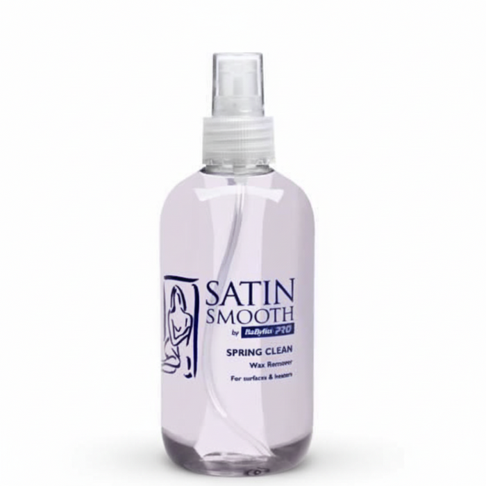 satin smooth spring clean wax remover 250ml equipment cleaner wax residue remover salon tools