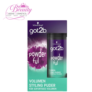Schwarzkopf Got2b Volumizing Styling Powder 10g | Instant Root Lift & Volume