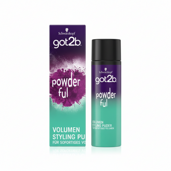 Schwarzkopf Got2b Volumizing Styling Powder 10g for instant root lift and volume