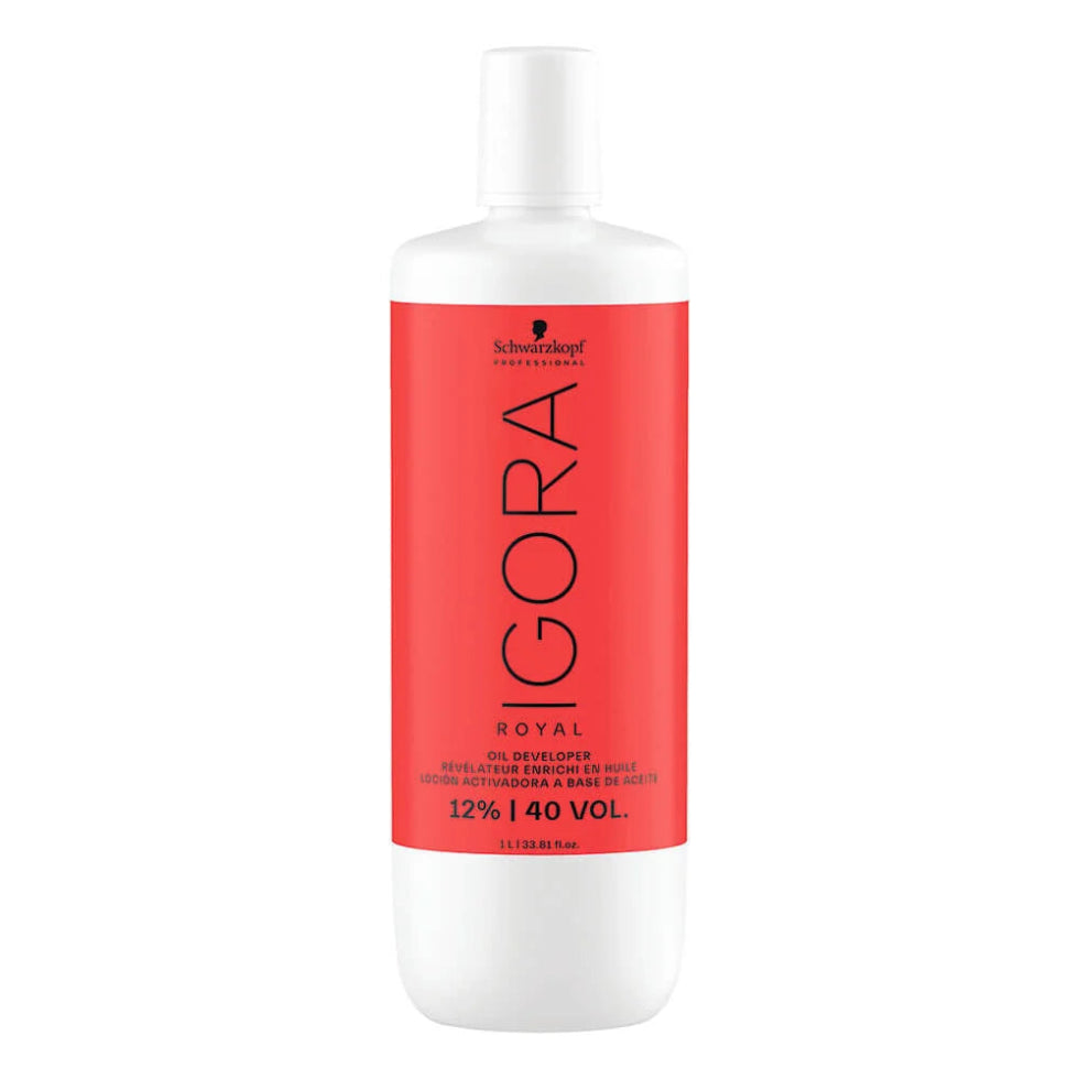 Schwarzkopf Igora Royal Developer 12% 40VOL 1000ml maximum lift hair color oxidant cream