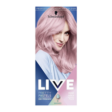 schwarzkopf live p123 rose gold semi permanent ultra brights hair color soft rose gold pastel dye for elegant and creative styling