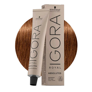 Schwarzkopf Professional IGORA ROYAL 7-60 Medium Natural Chocolate Blonde Hair Colour 60ml for natural chocolate blonde color, gray coverage, and salon results.