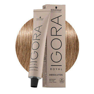 Schwarzkopf Professional IGORA ROYAL 8-01 Cendré Natural Light Blonde Hair Colour 60ml for natural cool blonde color, gray coverage, and salon results.