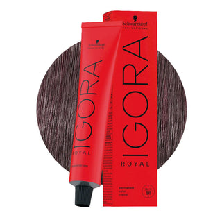 Schwarzkopf Professional IGORA ROYAL 8-19 Cendré Violet Light Blonde Hair Colour 60ml for cool violet blonde color, anti yellow effect, and salon results.