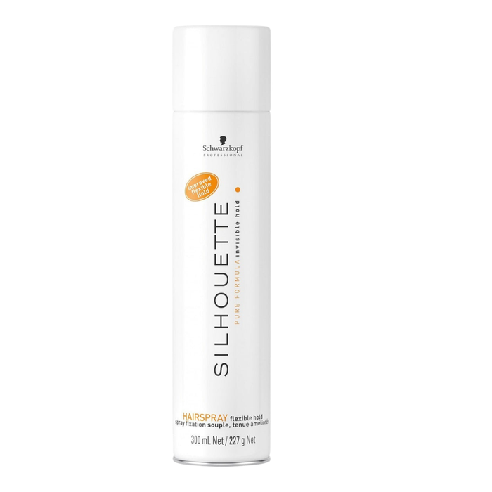 Schwarzkopf Silhouette Flexible Hairspray 300ml for light hold natural shine and soft brushable styling finish