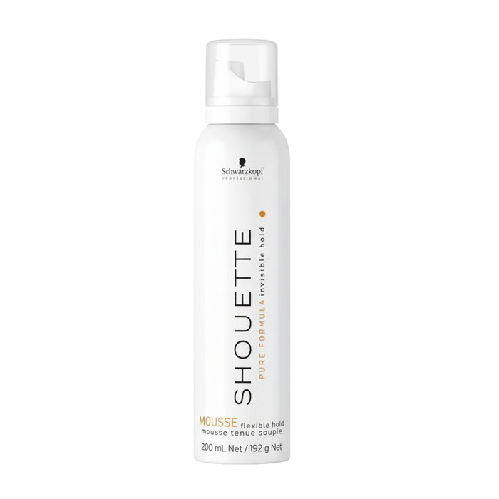 Schwarzkopf Silhouette Flexible Mousse 200ml for light hold natural volume and soft bouncy hair styling