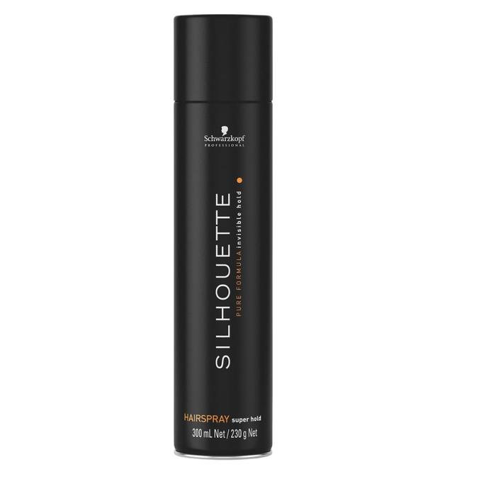 Schwarzkopf Silhouette Super Hold Hairspray 300ml for strong long lasting salon quality hair styling control