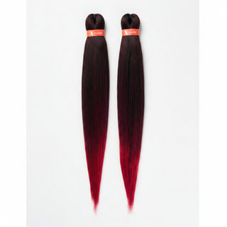 sensationnel x pression pre stretched braid lightweight smooth easy braiding hair extension