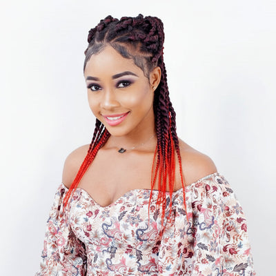 sensationnel x pression pre stretched braid lightweight smooth easy braiding hair extension