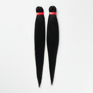 sensationnel x pression pre stretched braid lightweight smooth easy braiding hair extension