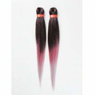 sensationnel x pression pre stretched braid lightweight smooth easy braiding hair extension