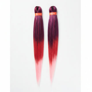 sensationnel x pression pre stretched braid lightweight smooth easy braiding hair extension