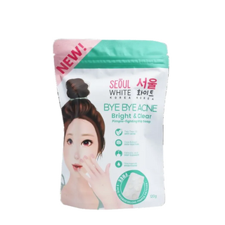 Seoul White Bye Bye Acne Bright and Care cream 120g for acne treatment brightening and clear skin care