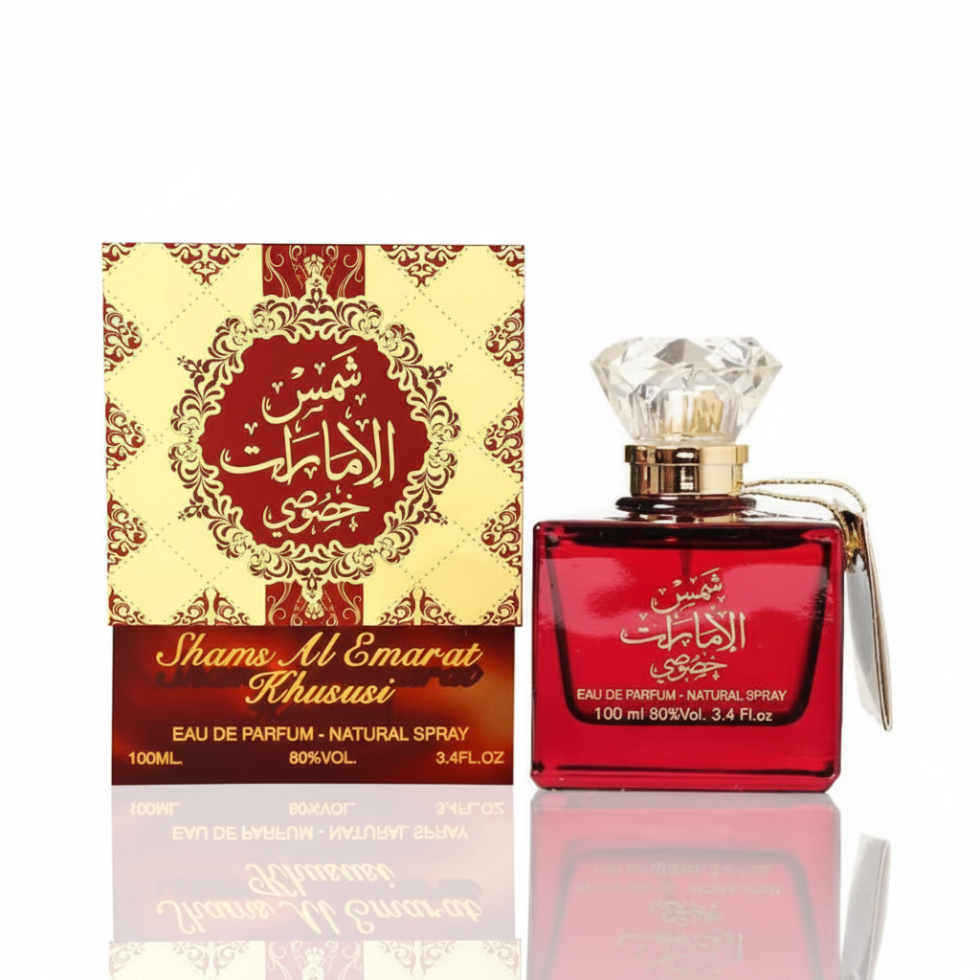 Shams Al Emarat Khususi EDP 100ml by Ard Al Zaafaran warm oriental vanilla oud perfume
