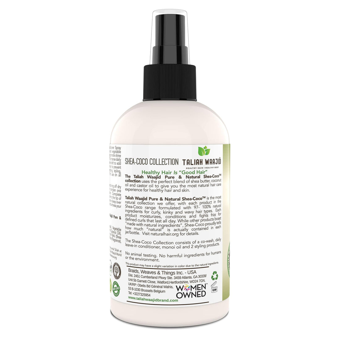 Taliah Waajid Shea-Coco Co-Wash revitalisant 2 en 1 237 ml/8 oz