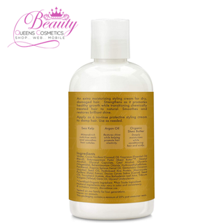 Shea Moisture Raw Shea Butter Extra-Moisturizing Transitioning Milk 8oz | Hydrate & Define Curls