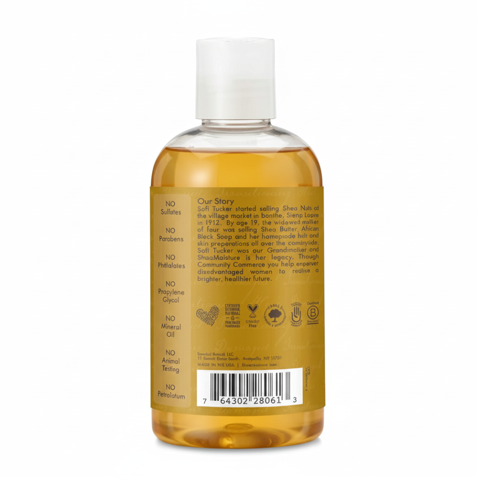 SheaMoisture raw shea butter extra moisturizing transitioning milk 237ml hydrating curl defining leave in treatment for soft smooth frizz free hair
