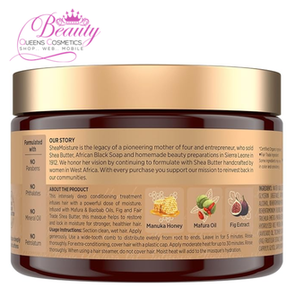 Shea Moisture Manuka Honey & Mafura Oil Intensive Hydration Hair Masque 11.5oz