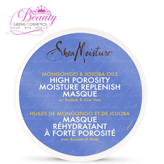 Shea Moisture Mongongo & Hemp Seed Oils High Porosity Moisture Replenish Masque 312g | Deep Repair