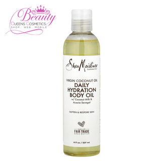Shea Moisture 100% Virgin Coconut Oil Daily Hydration Body Oil 8 fl oz | Soft & Hydrate Skin