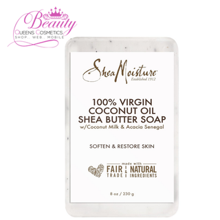 Shea Moisture 100% Virgin Coconut Oil Shea Butter Soap 230g