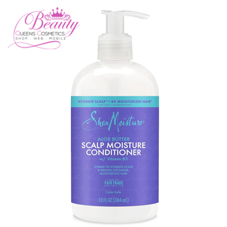 Shea Moisture Aloe Butter Scalp Moisture Conditioner 13 fl oz | Hydrate & Strengthen Hair