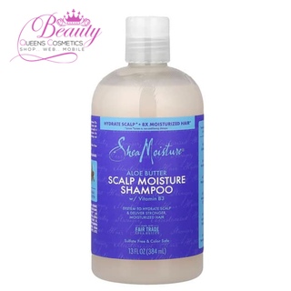 Shea Moisture Aloe Butter Scalp Moisture Shampoo 13 fl oz | Hydrate & Strengthen Hair