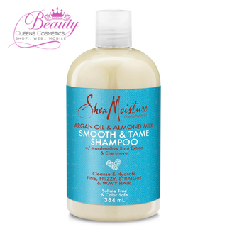 Shea Moisture Argan Oil & Almond Milk Smooth & Tame Shampoo 384ml