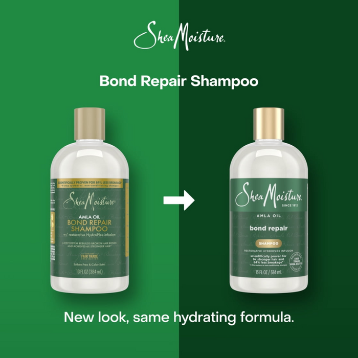 Shea Moisture Amla Oil Bond Repair Shampoo | Strengthen & Repair Damaged Hair