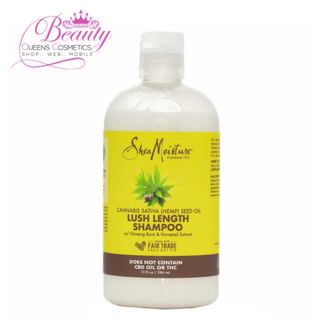 Shea Moisture Cannabis Sativa Hemp Seed Oil Lush Length Shampoo 384ml