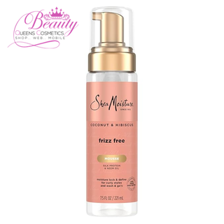 Shea Moisture Coconut & Hibiscus Frizz Free Curl Mousse 7.5oz | Define Curls