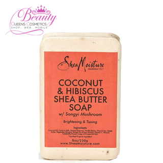 Shea Moisture Coconut & Hibiscus Shea Butter Soap 8oz | Nourishing & Hydrating Skin