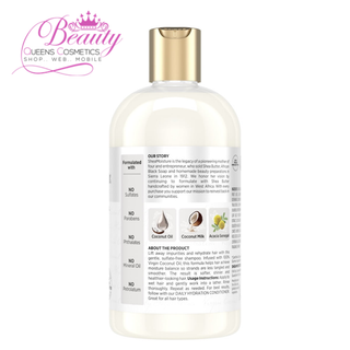 Shea Moisture 100% Virgin Coconut Oil Hydrating Shampoo 384ml | Moisture Boost
