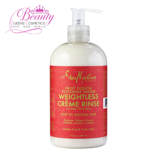 Shea Moisture Fruit Fusion Coconut Water Weightless Creme Rinse 384ml | Soft Hair