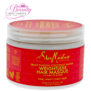 Shea Moisture Fruit Fusion Coconut Water Weightless Hair Masque 354ml | Hydrate