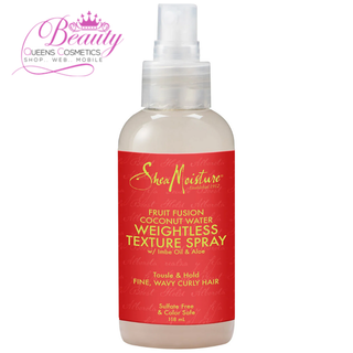 Shea Moisture Fruit Fusion Coconut Water Weightless Texture Spray 118ml | Beachy Waves