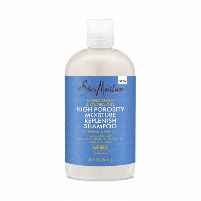 Shea Moisture Mongongo & Hemp Seed Oils Shampoo 384ml | High Porosity Hydration
