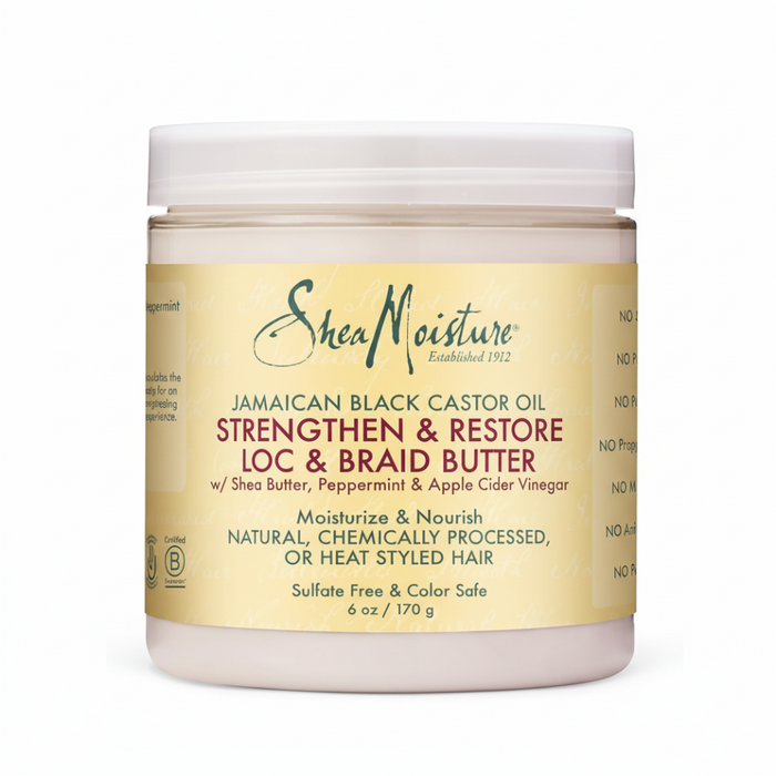 ✨ SheaMoisture JBCO Loc & Braid Butter 170g | Strengthen & Nourish Hair