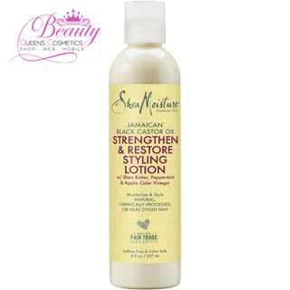 Shea Moisture Jamaican Black Castor Oil Strengthen & Restore Styling Lotion 8oz | Strengthen Restore Hair