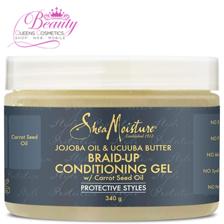 Shea Moisture Jojoba Oil & Ucuuba Butter Braid-Up Conditioning Gel 340g
