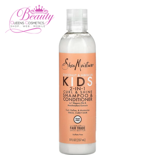Shea Moisture Kids Coconut & Hibiscus  2-in-1 Curl & Shine Shampoo Conditioner 237ml