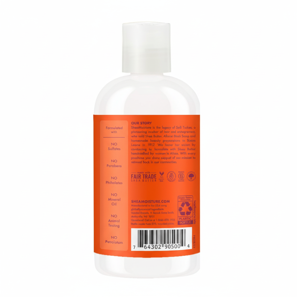 sheamoisture mango carrot kids shampoo extra nourishing gentle cleansing soft smooth shiny hair