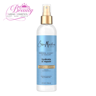 Shea Moisture Manuka Honey & Yogurt Hydrate & Repair Leave-In Spray 237ml | Soft, Strong Hair