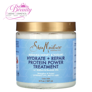 Shea Moisture Manuka Honey & Yogurt Hydrate + Repair Protein Power Treatment - 227g