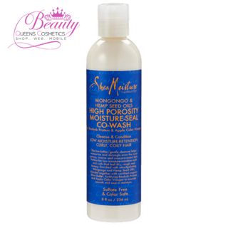 Shea Moisture Mongongo & Hemp Seed Oils High Porosity Moisture-Seal Co-Wash 236ml